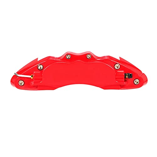 Bakodiu Coperchi Pinza Freno | Copriauto Pinza Freno a Disco Rosso,Coperchio Pinza Freno a Disco per Camion Auto Universale per Pinza Freno Posteriore Anteriore, Accessori per refit Ruote