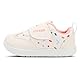STQ KIDS Barfussschuhe Kinder Breite Leicht Turnschuhe Mädchen Barfußschuhe Kleinkind Sneaker Kinderschuhe Sportschuhe Draußen Schuhe Beige Weiß 24 EU/T7 Weit