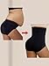 Fashion Moli Shapewear for Women, High-Waist Tummy Control Butt-Lifting Body Shaper Shorts, Seamless Slimming Underwear (Yellow, M)