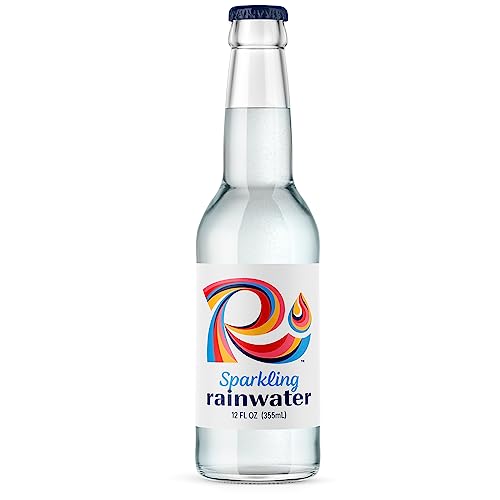 Image of Richard's Sparkling Rainwater, Unflavored Carbonated Bottled Water (12 fl oz Glass Bottle, Single)