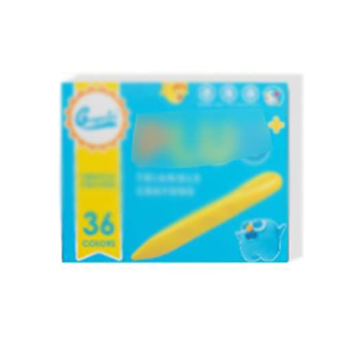 ASFD Drawing pens Children's Crayons Washable Oil Painting Stick Triangle Crayons do Not Dirty Hands Creative Art Supplies Painting Set Colour pens