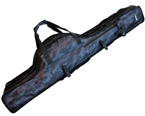 Angel-Berger Rutentasche Rutenfutteral viele Modelle Verschiedene Längen (3 Fächer 1.60m)