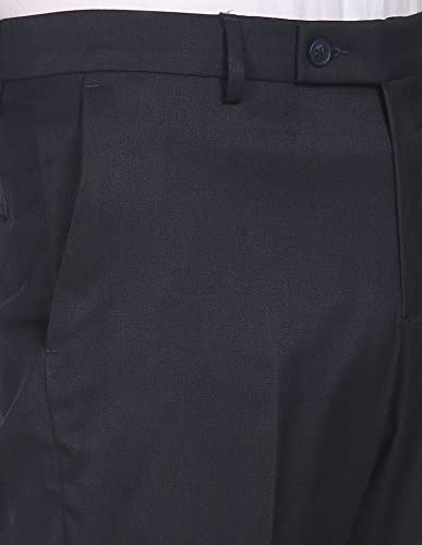 Image of Arrow Men Mid Rise Tailored Formal Trouser