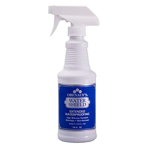 Obenauf's Water Shield Odorless Waterproofing Spray for Fabrics and Leather (16oz Bottle) Cover