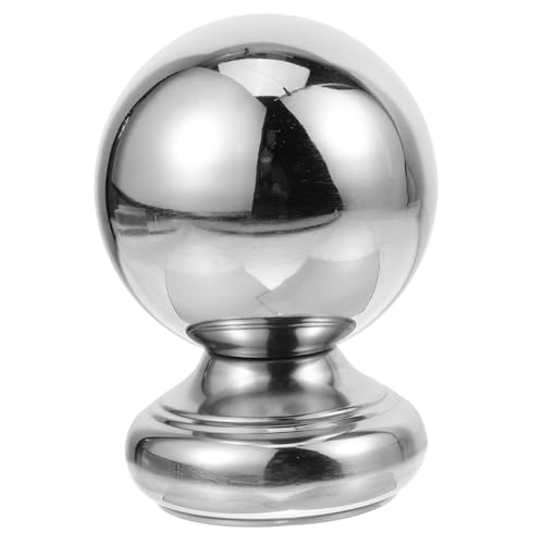 DECOMELODY Boule Inox Creuse pour Rampe Escalier Intérieure Main Courante Décorative Acier Inoxydable Finition Stable et Facile à Installer