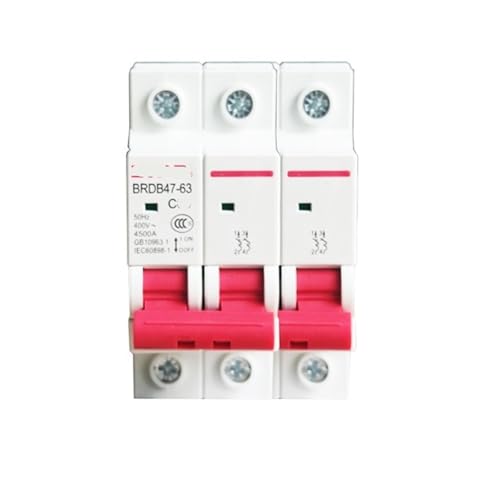 Disjoncteur DZ47 3P 63A Schneider-compatible interrupteur basse tension triphasé