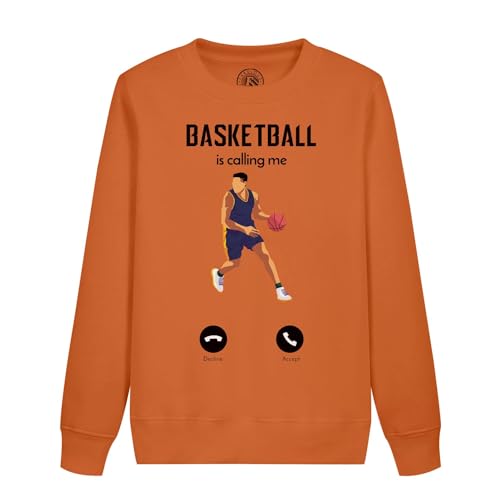 Sweatshirt enfant le basket m'appelle vêtement sport Etats-Unis pull adolescent mode basketball