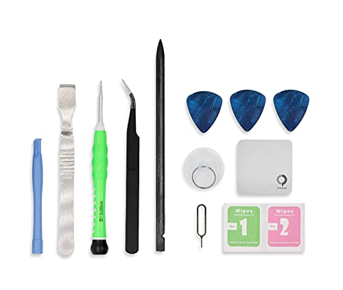 FixCracked Touch Screen Replacement Parts Digitizer Glass Assembly for Ipad 4 + Professional Tool Kit (White)