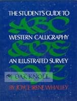 The Student's Guide to Western Calligraphy 0394721896 Book Cover