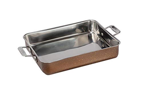 Bon Chef HOTSTONE Coffee CUCINA Small Square PAN - Induction Bottom