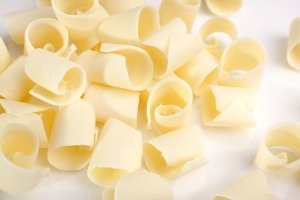 Belgian Chocolate Curls - Jumbo Curls White -3.3lb