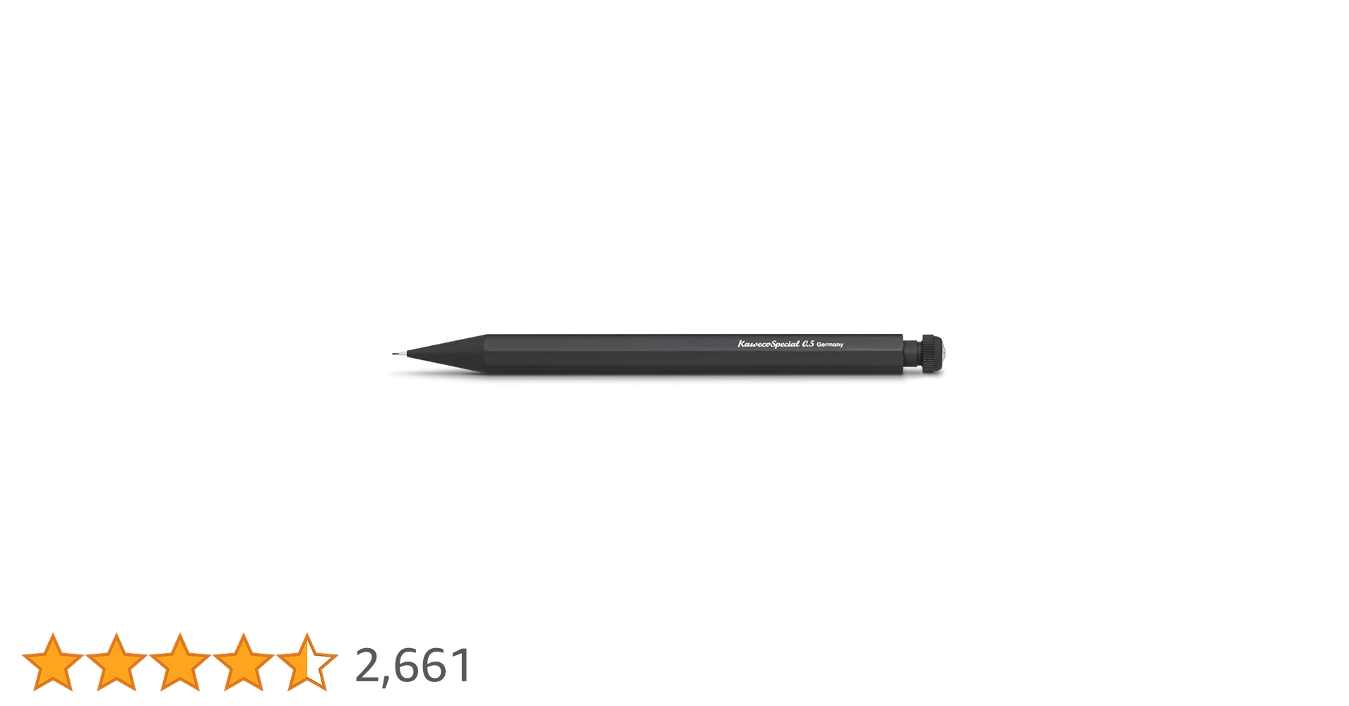 Kaweco カヴェコスペシャルペンシル 0.5 ブラック&ブラス Kaweco カヴェコ シャープペンシル スペシャル ブラック PS-05