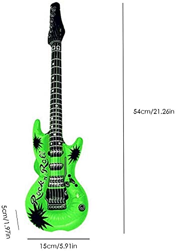 GIVBRO Opblaasbare gitaar voor kinderen Party Accessoires Opblaasbaar Speelgoed - Opblaasbare Pool Toys, Opblaasbare… - Image 4