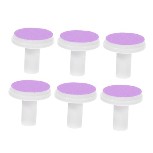 IWOWHERO 6pcs Electric Nail Grinder Pads Set Newborn Nail Trimmer Replacement for