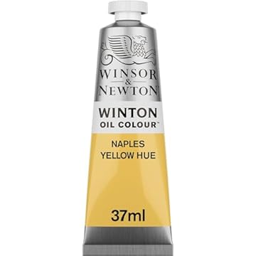 Winsor & Newton 37ml Winton Oil Colour Tube - Naples Yellow Hue,1414422