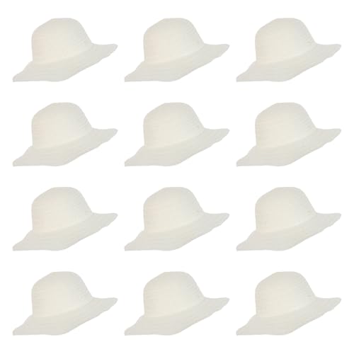 Chapeaux à décorer en paille pour animations de mariage et fêtes de plage