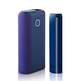 GLO Hyper+ UNIQ Tabakerhitzer, Elektrischer Tabak Heater für klassischen Zigaretten Geschmack, Alternative zur E-Zigarette, 20 Sticks pro Akku-Ladung, Enthält kein Nikotin, Blue Hexagonal Blue