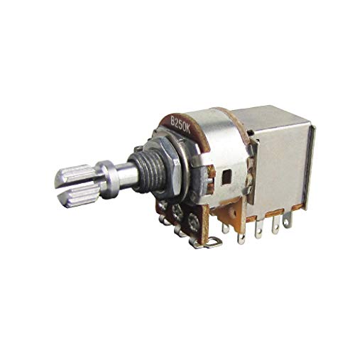 IKN B250K potentiomètres push pull Pots coniques linéaires 15mm arbre court fendu pour pièces de commutateur de commande… - Les Beatles, Paul McCartney, John Lennon, RIngo Starr, George Harrison IKN B250K potentiomètres push pull Pots coniques linéaires 15mm arbre court fendu pour pièces de commutateur de commande… – Image 4