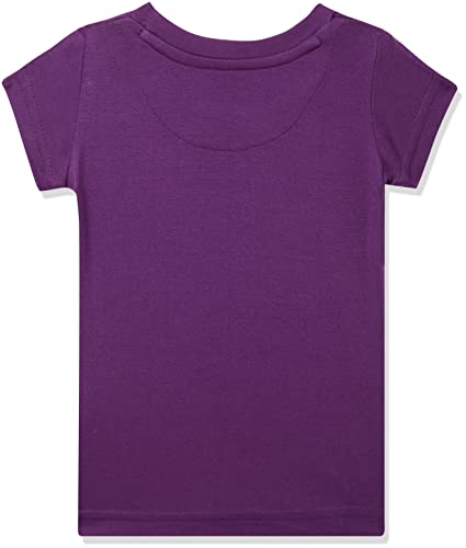 Image of Gini & Jony Baby Girl's Solid Regular Fit Knits TOP
