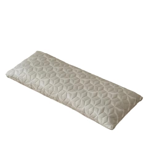 La almohada cervical y lumbar ofrece comodidad y apoyo ergonómicos, adecuada para varias posiciones de sueño (gris claro)