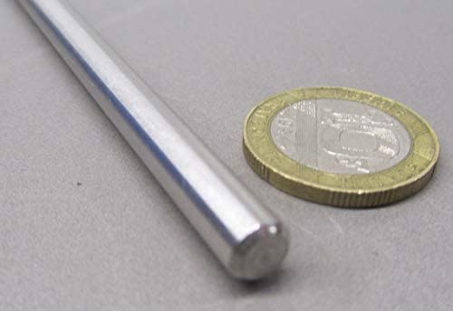 17-4 PH Stainless Steel Hardened Shaft .250" Diameter x 12" Long 1 pc