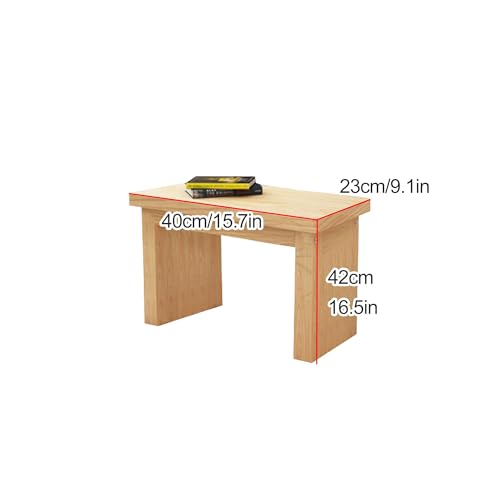 Banc de lit en bois intérieur petit modèle pour table à manger - 4