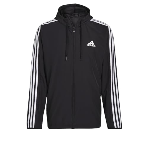 Image of adidas Men's Essentials 3-stripes woven Windbreaker