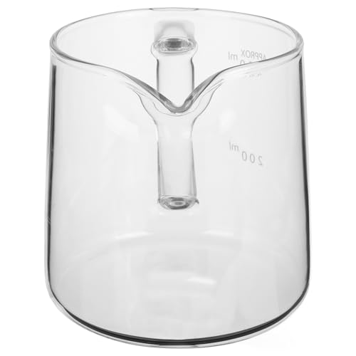 BESTOYARD Cafetera de goteo cafetera manual jarra termica Cafetera gourmet café en frío Cafetera de vidrio cafetera de fogata tetera de vidrio para estufa sirviendo café Transparent