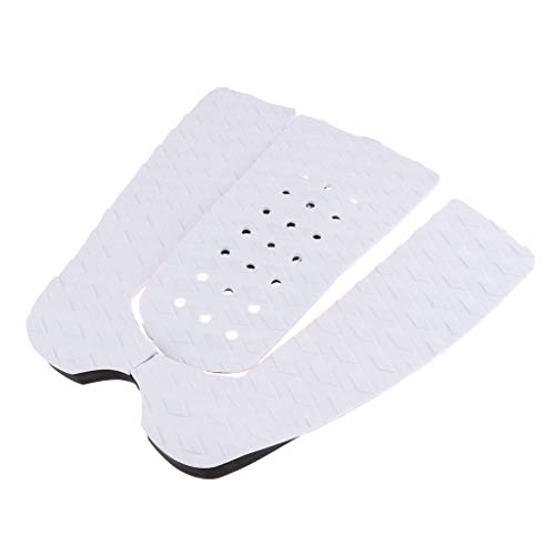 perfk Set Tablero de Tail Pad Deck Tape Paddleboard Longboard Surf Accesorios de Bricolaje
