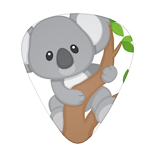 Hugging Tree Koala Lot de 12 médiators tendance et durables pour guitare électrique, ukulélé - Les Beatles, Paul McCartney, John Lennon, RIngo Starr, George Harrison Hugging Tree Koala Lot de 12 médiators tendance et durables pour guitare électrique, ukulélé