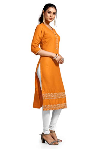 Image of Shiv Textiles Women's Cotton Regular Fashion Kurti