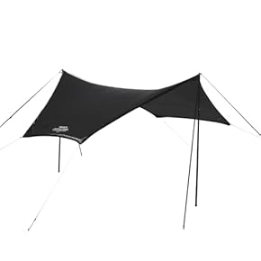 TRAVEL CHECK DAMJANG タープ ブラック Amazon | CAMVIL ZIP-TARP ジッパータープ 5m ブラック