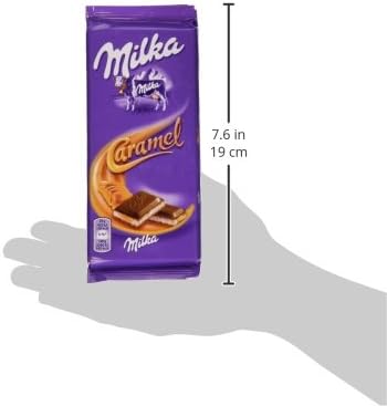 Milka Tablette De Chocolat Caramel 2 X 100 G Amazon Fr Epicerie