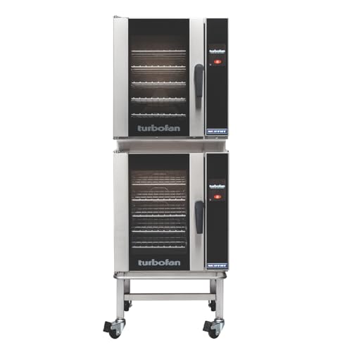 Moffat E32T5/2C Stainless Steel Convection Oven, Electric Full Size 2 Deck 208v/60/1-ph