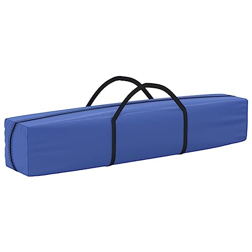 Tente de fête pliante 2x2 m avec espace intimité bleu