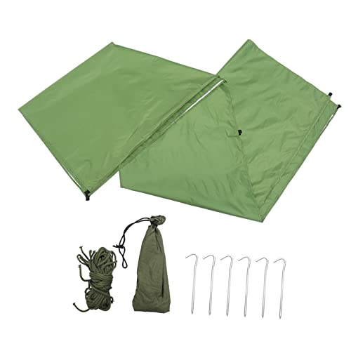 POPETPOP 1 Set Outdoor Tarp Tent Beach Shade for People Camping Accessory for Hiking Fishing Outdoor Activities Durable Comfortable Design