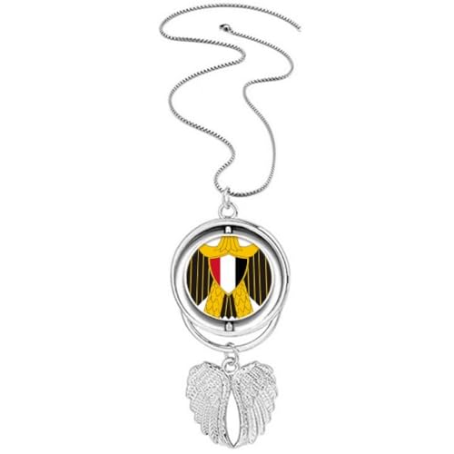 Collier ailes d'ange égyptien anti-noircissement bijou hypoallergénique