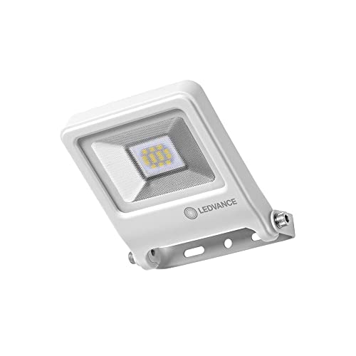LEDVANCE LED Fluter, Leuchte für Außenanwendungen, Warmweiß, 125,0 mm x 101,0 mm x 29,0 mm, ENDURA FLOOD, Weiß