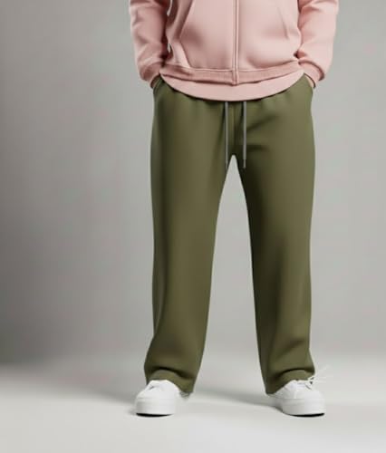 Image of dockstreet Track Pant for Men || Baggy Fit || Track Pants || Full Elastic Jogger Track Pant || 100% Cotton