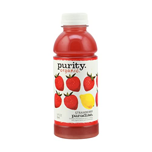 Purity Organic Juice, Strawberry Paradise, 16.9 Ounce (Pack of 12)