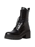 Zapatos de moda Tamaris 1-1-25281-37, Botas a la Altura de Rodilla Mujer, Piel Negra, 38 EU