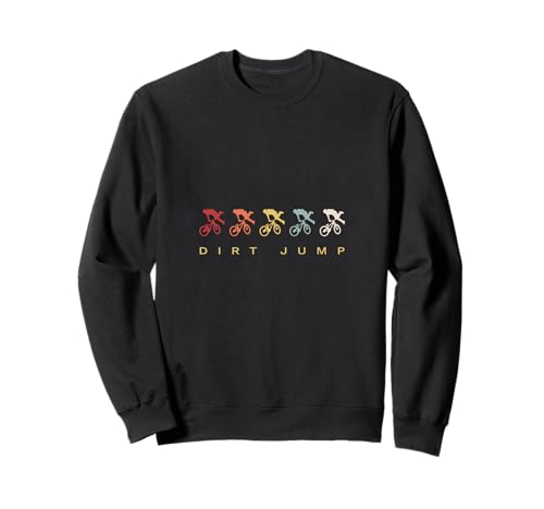 Dirt Jump Bike Bicicleta de Salto Ciclistas Retro Sudadera