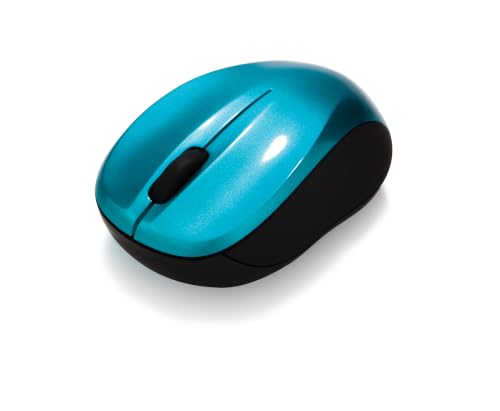 Verbatim Souris sans-Fil Go Nano Compact Recepteur USB Noir Turquoise 1600 dpi