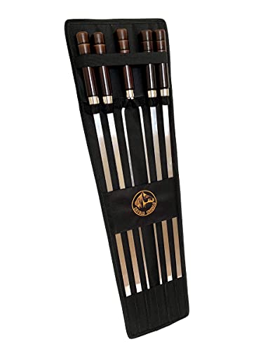 Kit de espetos artesanais