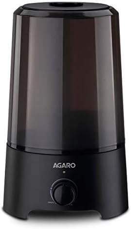 AGARO Verge Cool Mist Humidifier, 2.5L, For Bedroom, Home, Office, Adjustable Mist Output, Super Quiet, 360° Nozzle, Auto Shut Off