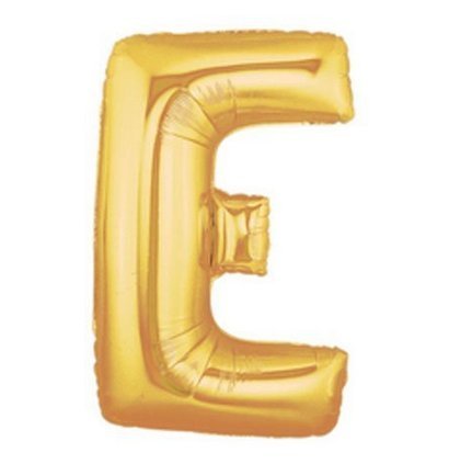 40 Argento Oro Grande Foil elio Alfabeto Lettera