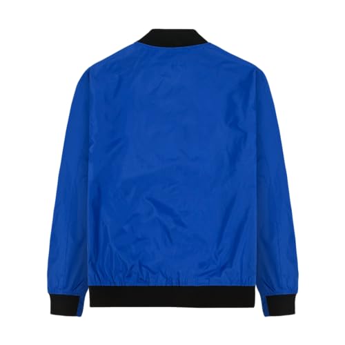 Mens Bomber Jackets Lightweight Water-resistent Windbreaker with 3 Pockets2