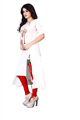 Image of Leriya Fashion Women's Cotton Anarkali Kurta