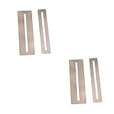 BESTonZON 4 Stück Griffbrettschutz gitarrenpflege gitarren werkzeug Gitarrenwerkstatt Gitarrenbauerzubehör Bundwächter Bass biegbar akustische Gitarre griffbrett griffbrett bundschützer