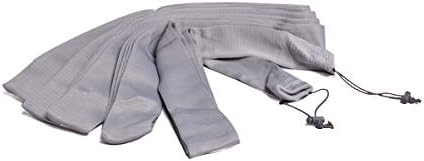 Replacement Part For Fit All, Central VAC Cleaner Grey 35 Ft Zipper Hose Sock Tube # compare to part VS-KTSCG-35